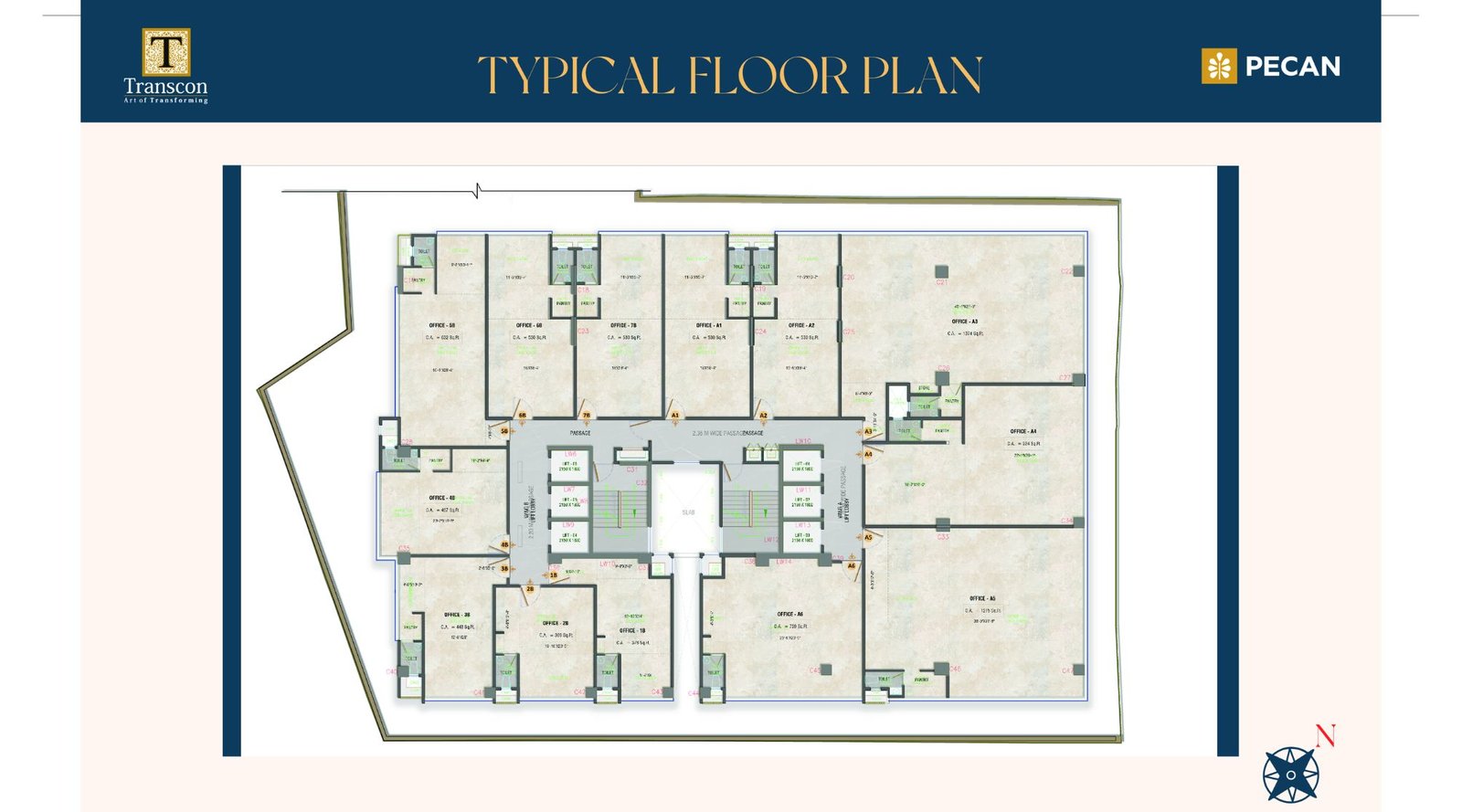 Yura-Business-Park-Typical-Floor-Plan